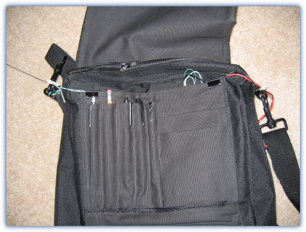 Inside of the Satchel